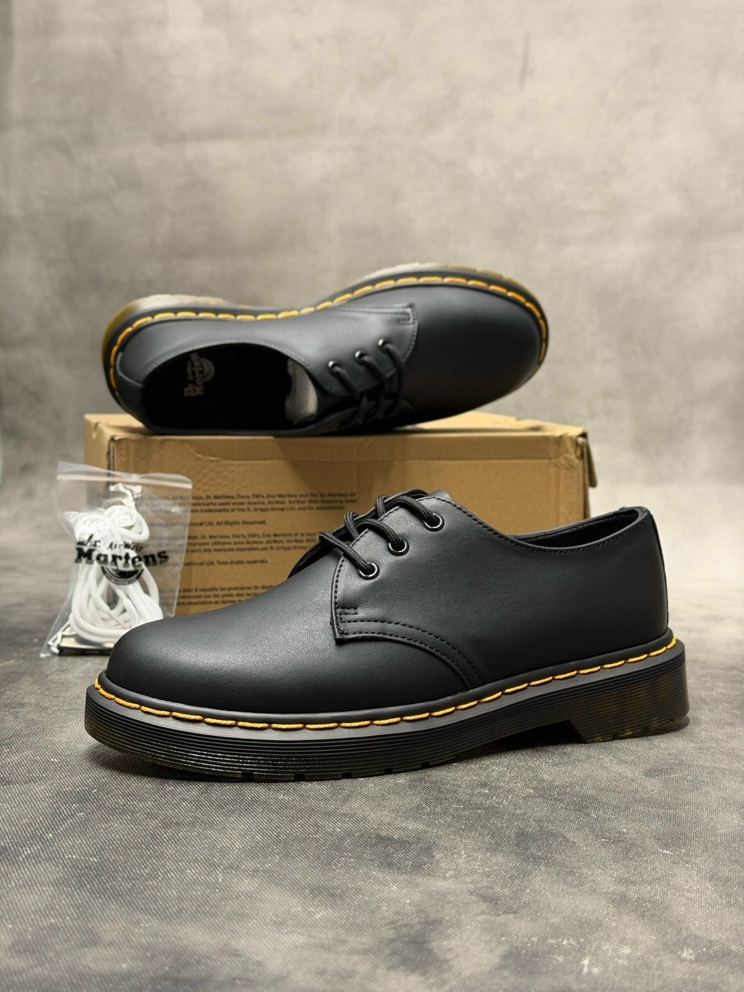 ,полуботинки dr martens,повседневная ,dr martens 1461,мартинсы коричневые