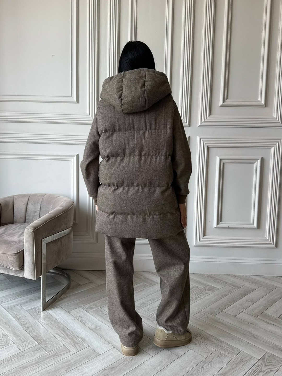 костюм тройка,костюм тройка женский,miu miu женский серый костюм тройка premium,костюм на флисе,костюм теплый