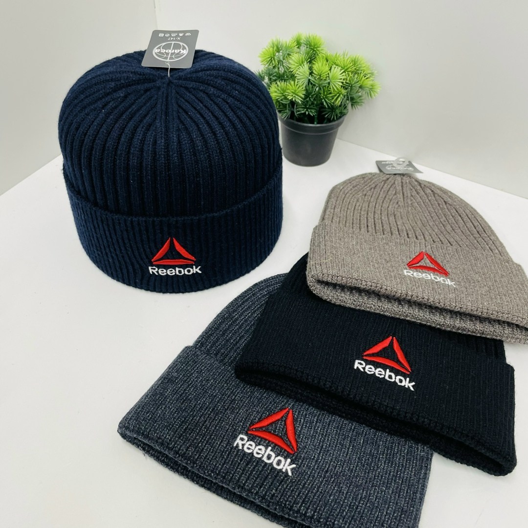 шапка reebok,шапка reebok шапка,шапка бини,вязаные шапки,шапка