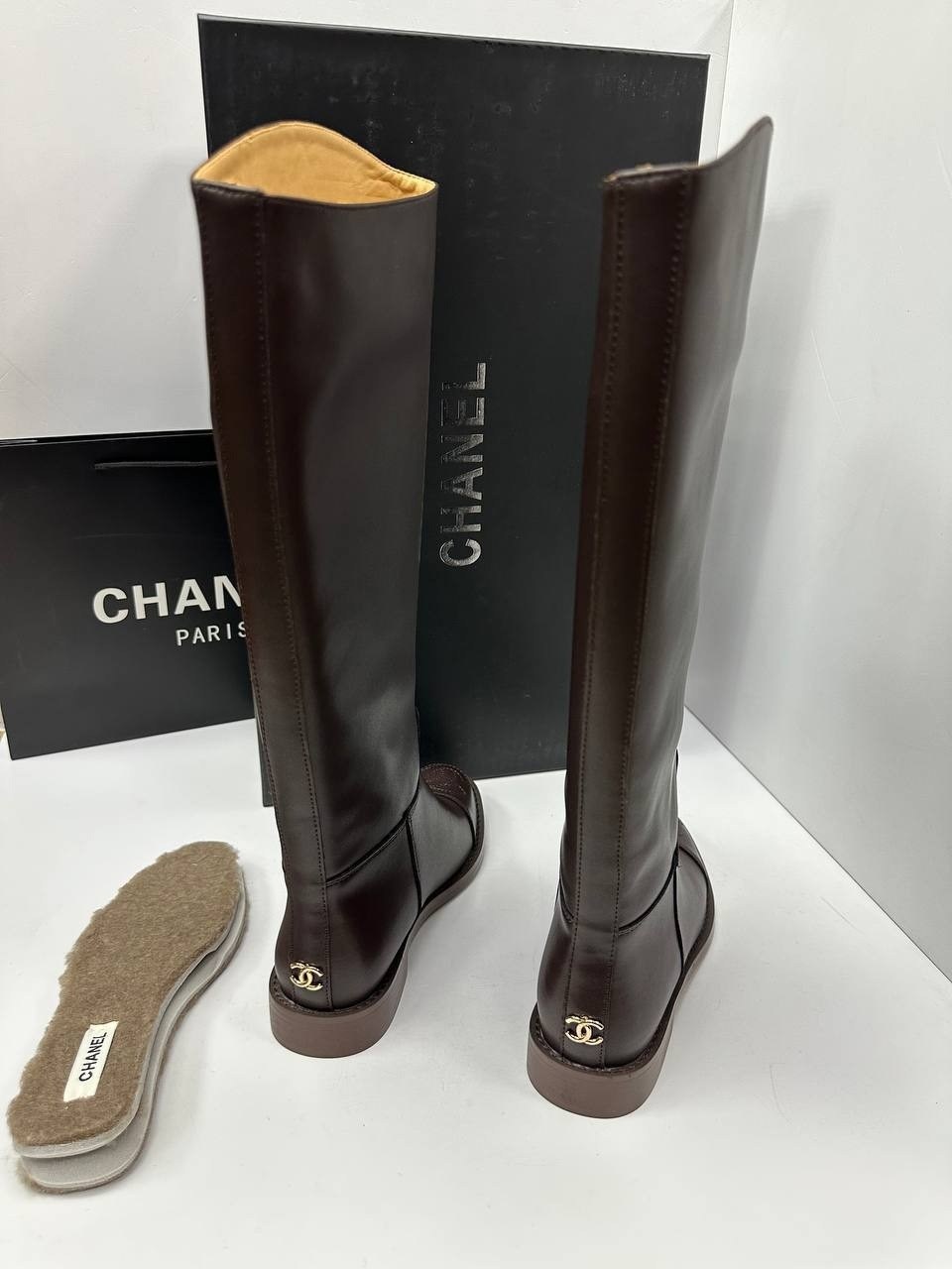 сапоги chanel,сапоги шанель,сапоги шанель цум,сапоги шанель черные,