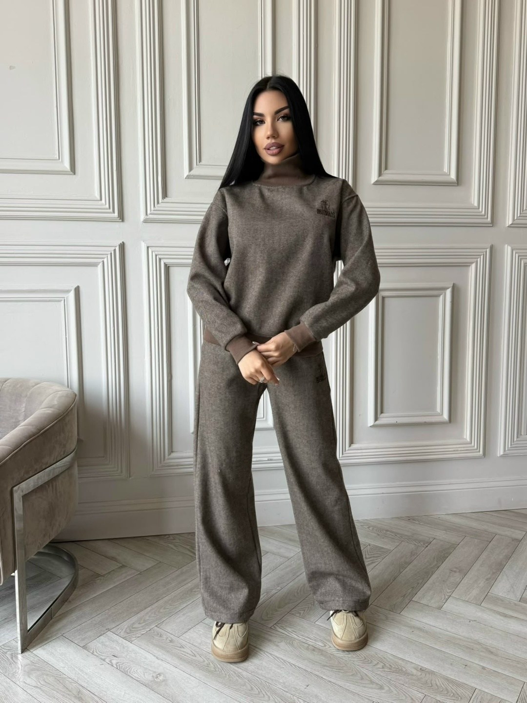 костюм тройка,костюм тройка женский,miu miu женский серый костюм тройка premium,костюм на флисе,костюм теплый