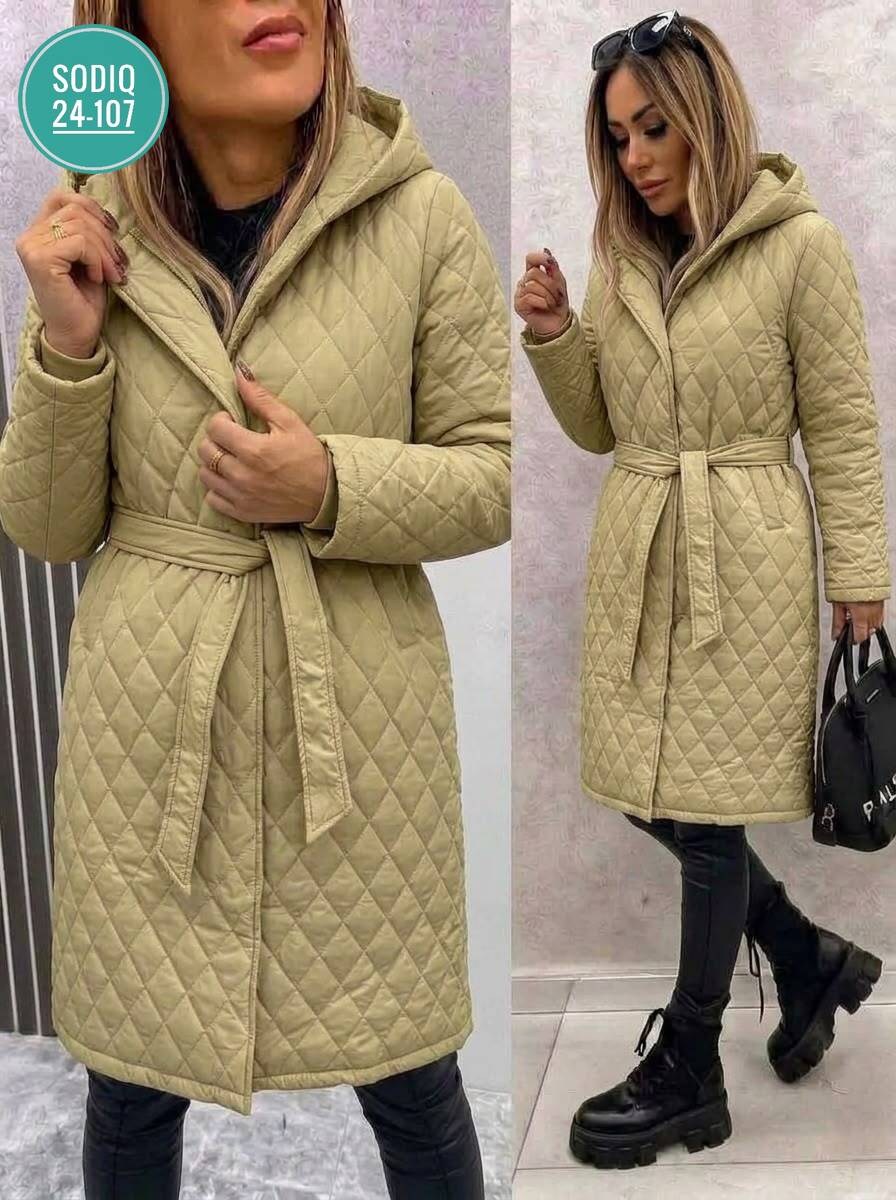пальто стеганое,пальто стеганое женское,демисезонная куртка,куртка удлиненная,стёганое пальто женское демисезонное