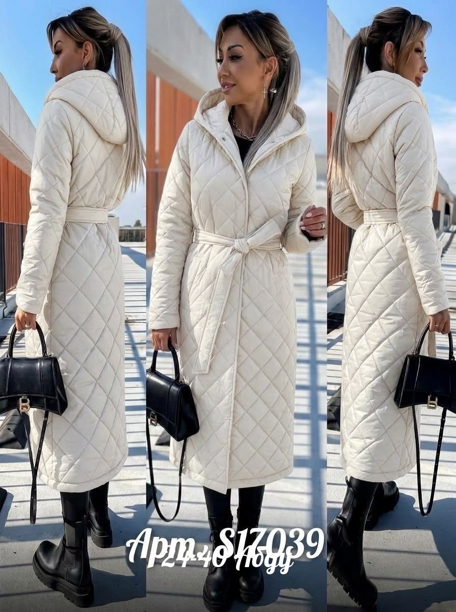 пальто стеганое с капюшоном удлиненное vin_style,пальто стеганое,женское стеганое пальто,пальто на синтепоне,пальто стеганое удлиненное