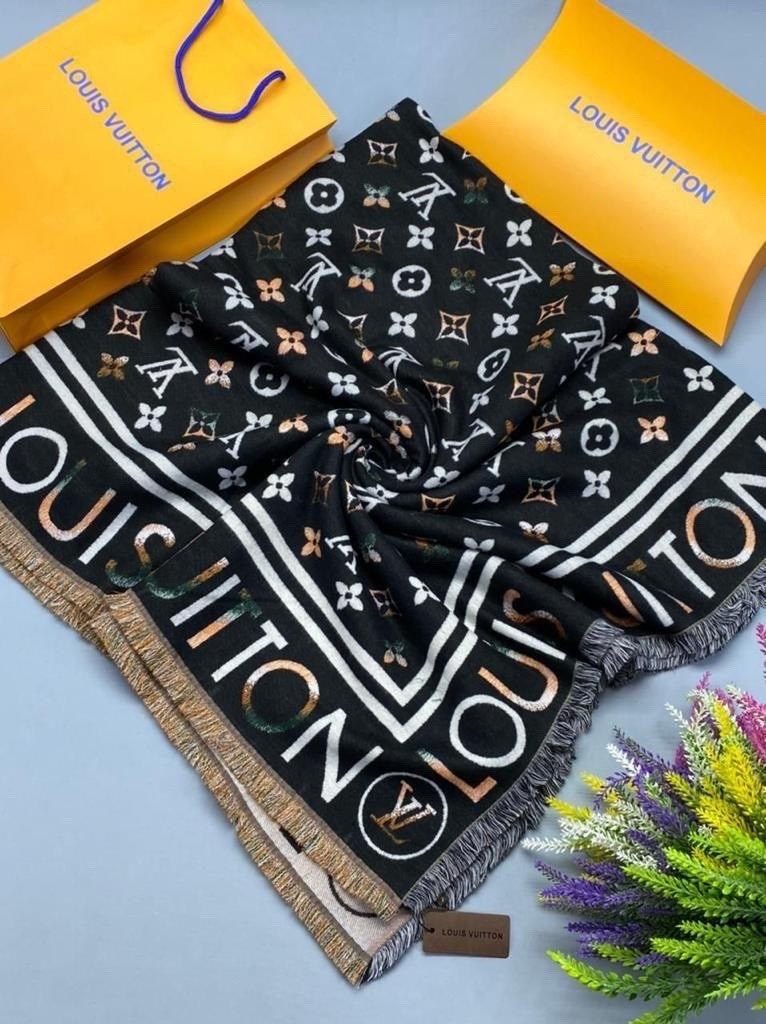 теплый палантин,брендовый палантин louis vuitton,палантин платок,женский теплый палантин,теплый палантин шарф