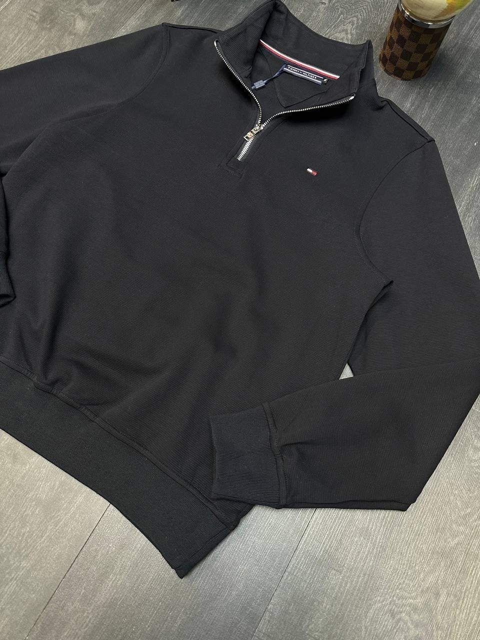 мужская кофта,кофта толстовка,джемпер черный,кофта tommy hilfiger,кофта томми хилфигер