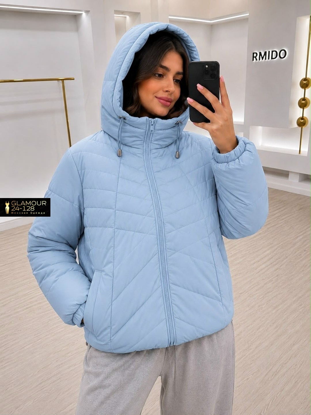 куртка женская,куртка стеганая демисезонная с капюшоном bao an-shop,куртка,куртка женская демисезонная,куртка весна с капюшоном стеганая короткая t fashion