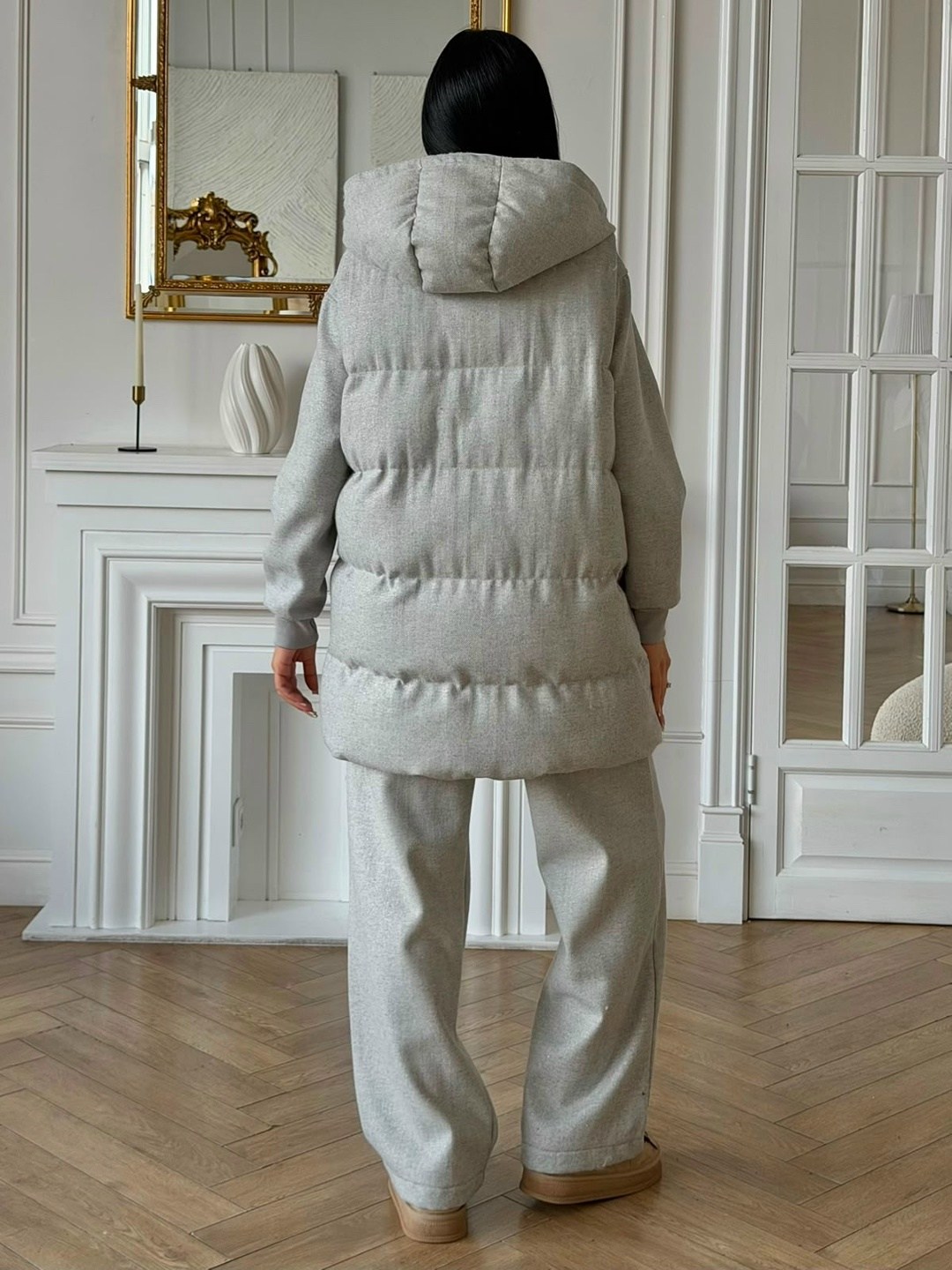 костюм тройка,костюм теплый,костюм тройка женский,утепленный костюм,костюм тройка с курткой