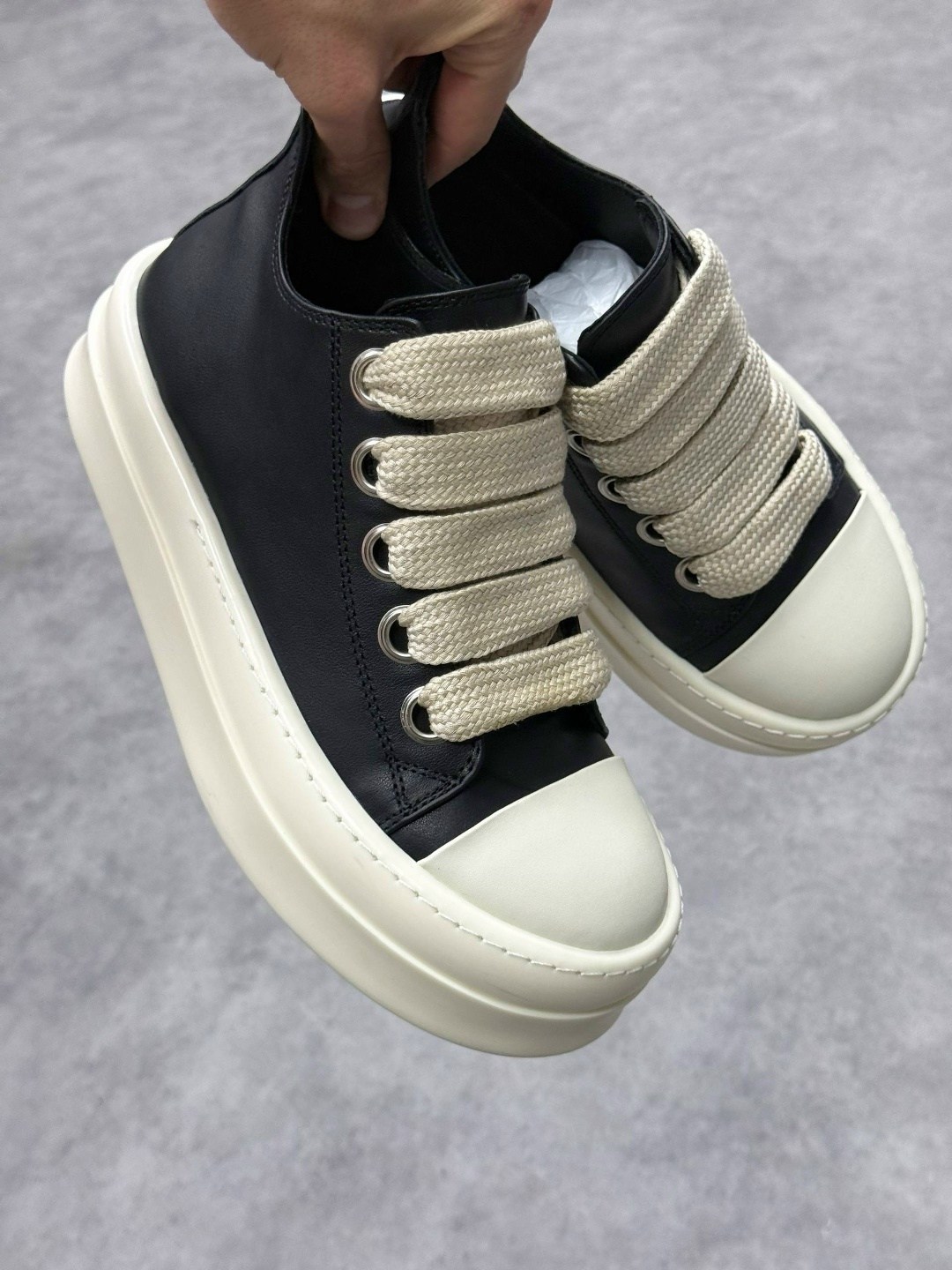 ,кроссовки rick owens,кроссовки женские,повседневная ,низкие кроссовки