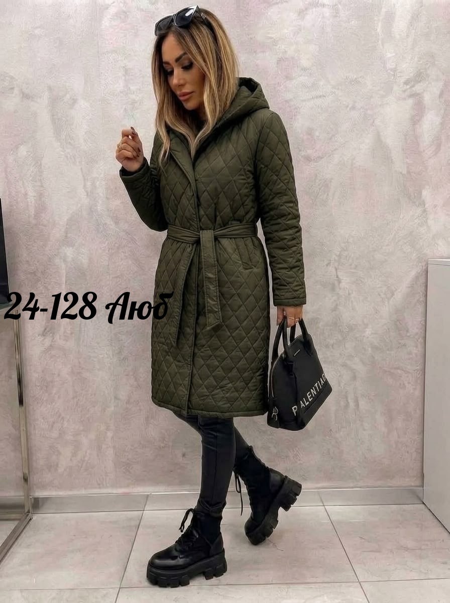 пальто стеганое,пальто стеганое с поясом fashion rosily,стеганое женское пальто,пальто демисезонное стеганое,удлиненная куртка