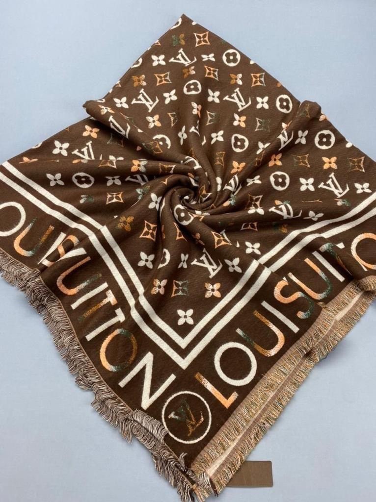 теплый палантин,брендовый палантин louis vuitton,палантин платок,женский теплый палантин,теплый палантин шарф