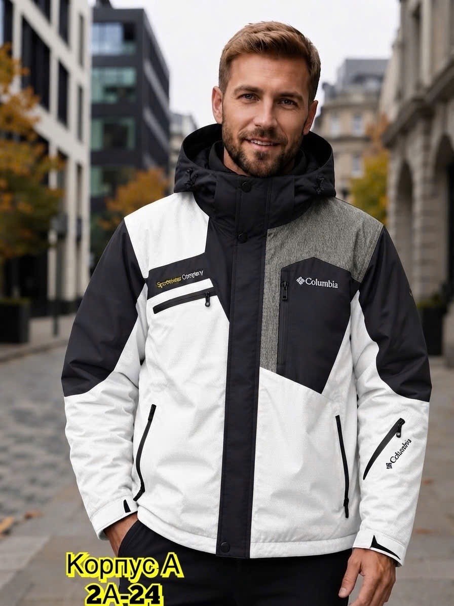 куртка columbia,мужская зимняя куртка со съёмным капюшоном от бренда k&t fashion,куртка,куртка зимняя мужская,куртка демисезонная