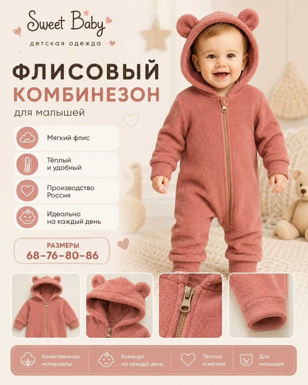 комбинезон утепленный bubu baby для малышей,теплый комбинезон для малыша,теплый комбинезон для новорожденных,комбинезон для новорожденного теплый,комбинезон для новорожденного малыша