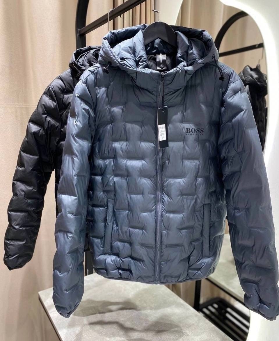 куртка зимняя мужская hugo boss черная,куртка,мужская куртк,демисезонная куртка,мужская куртка ветровка hugo boss