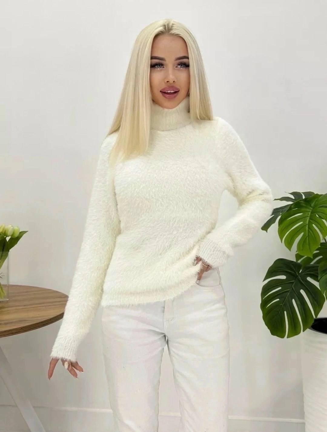 кофта из альпаки,кофта из альпаки женская,кофта альпака,альпака кофта женская,свитер пушистый теплый monica shop
