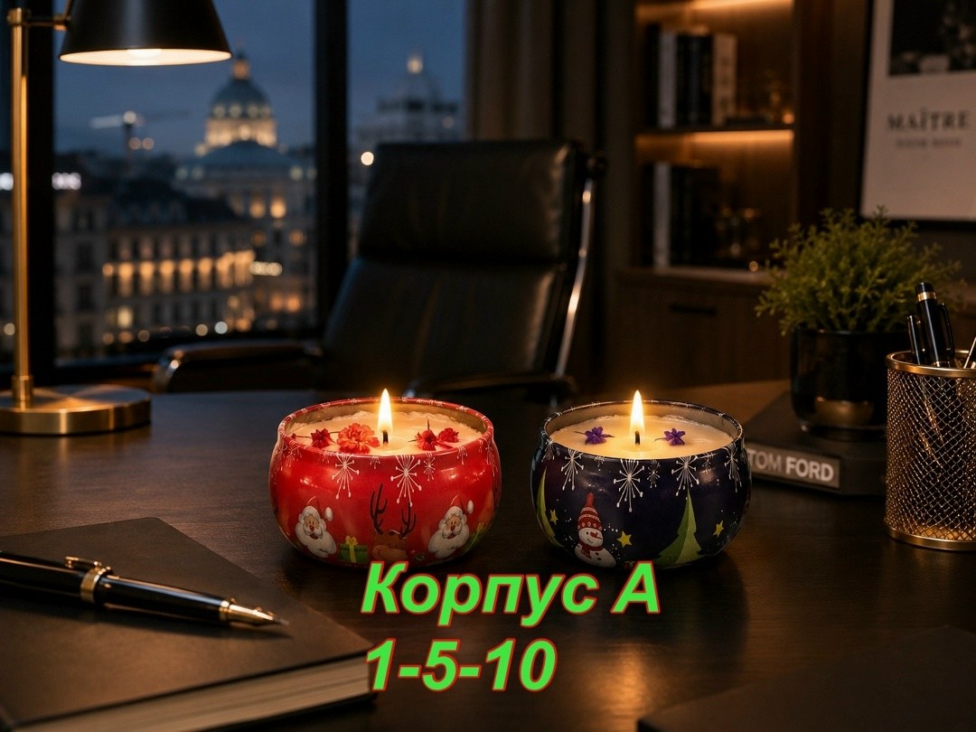 набор свечей ароматических "новогодний",свечи новогодние подарочный набор,свеча ароматическая новогодняя,свеча ароматическая подарочный набор,свеча ароматизированная новогодняя