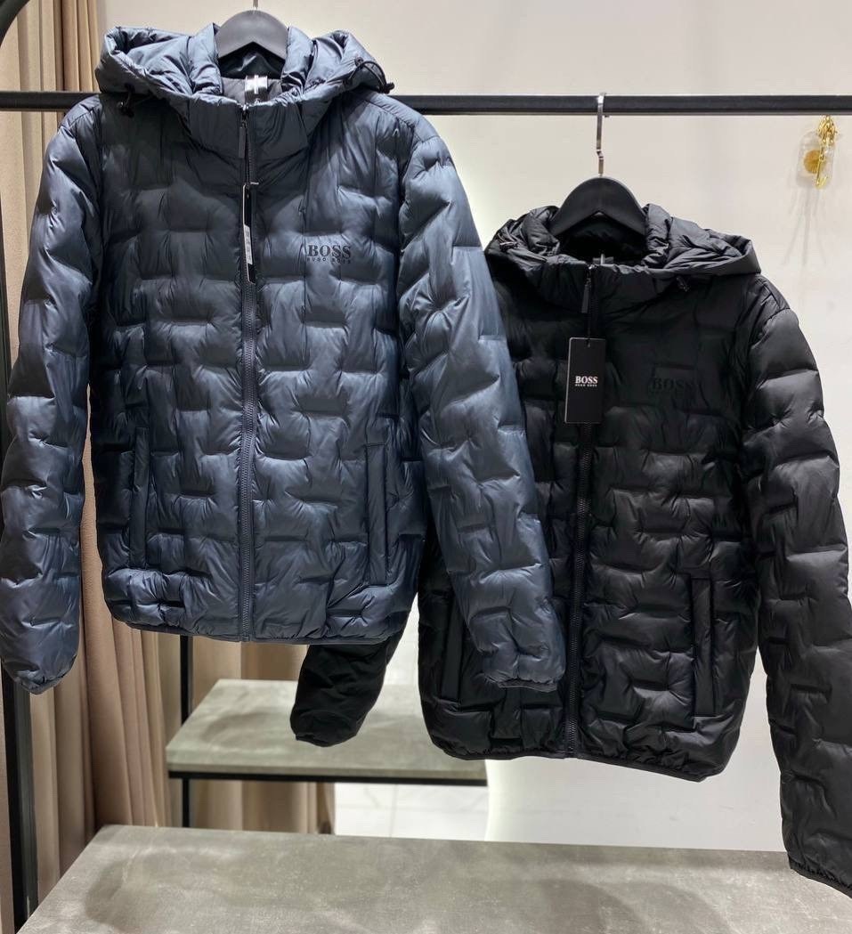 куртка зимняя мужская hugo boss черная,куртка,мужская куртк,демисезонная куртка,мужская куртка ветровка hugo boss