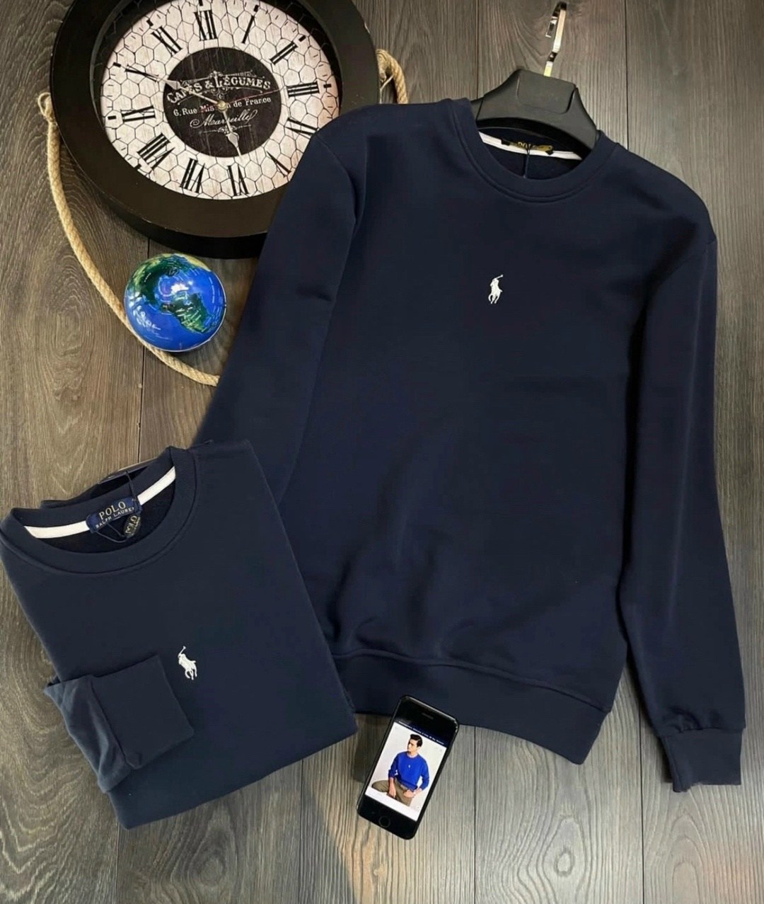 мужской свитшот,свитшот polo ralph lauren,синий свитшот,кофта поло,jacob sartorius sweatshirt