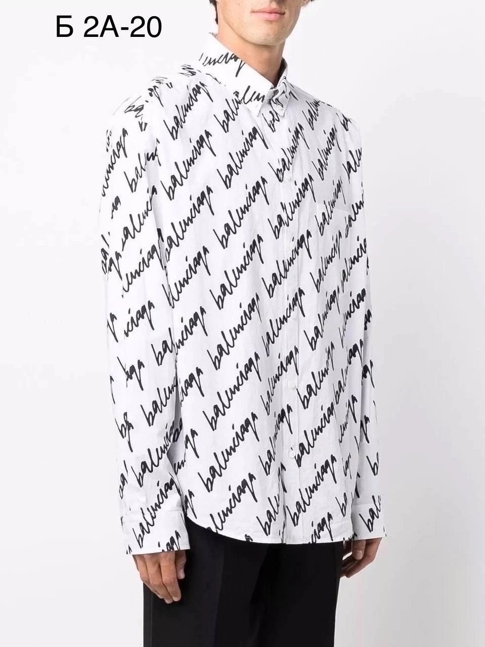 рубашка баленсиага мужская,рубашка с логотипом balenciaga,рубашка с логотипом,рубашка мужская белая,рубашка стильная