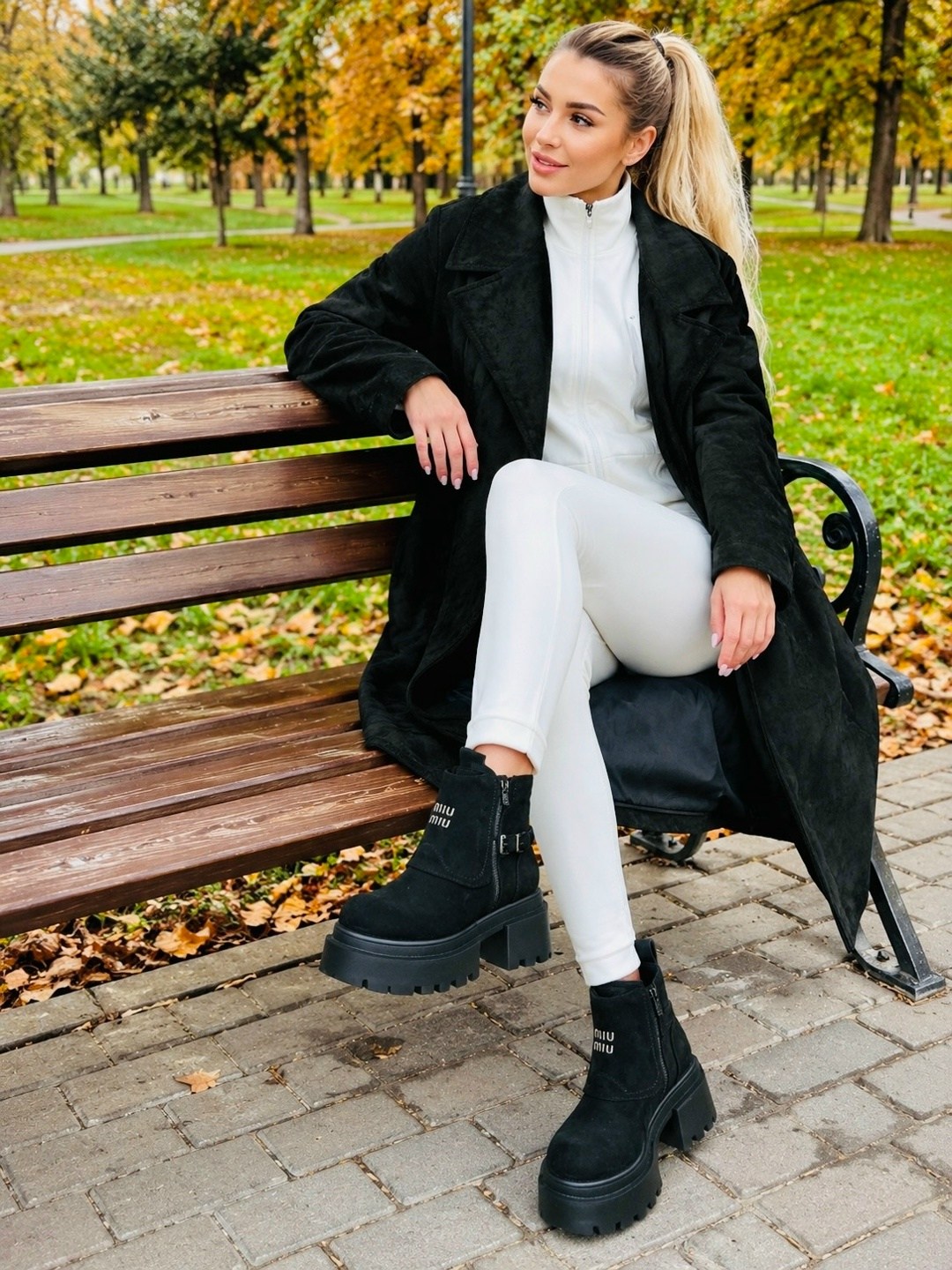 женские ботинки,ботинки miu miu женские 36-40,,ботинки замш, женская