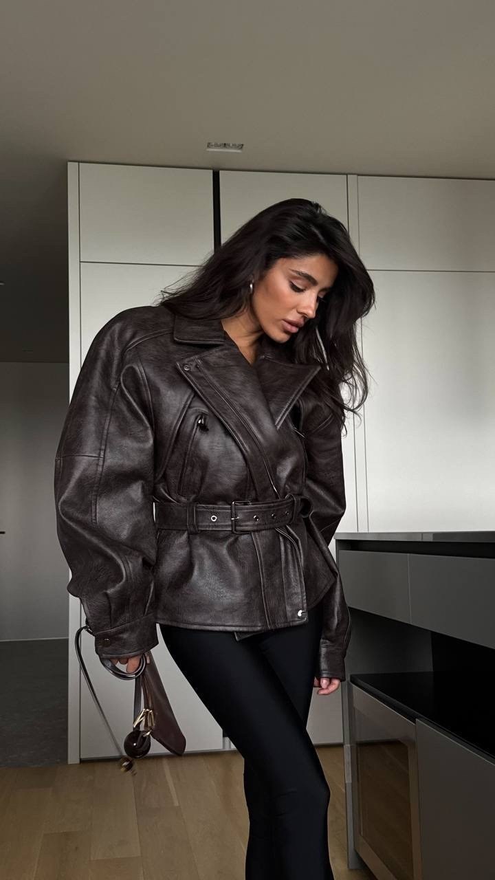 кожаная куртка косуха oversize,куртка кожаная женская,кожаная куртка косуха женская,куртка кожаная,кожаная куртка косуха