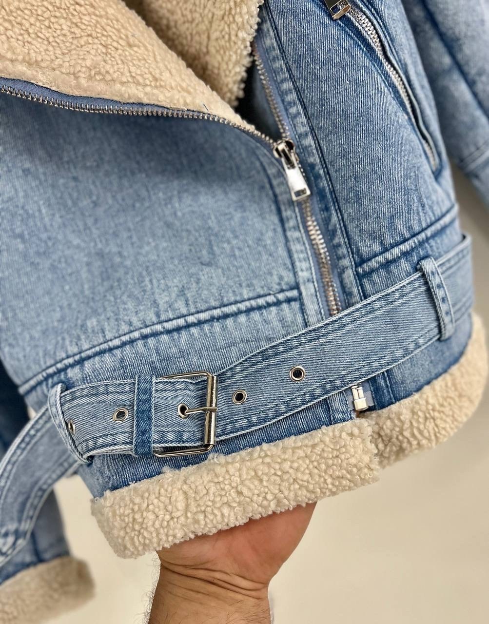 дубленка джинсовая,куртка джинсовая утеплённая konessstyle,дубленка женская джинсовая осень короткая авиатор модная matvienko,женская джинсовая куртка с меховой подкладкой,джинсовая куртка с мехом из