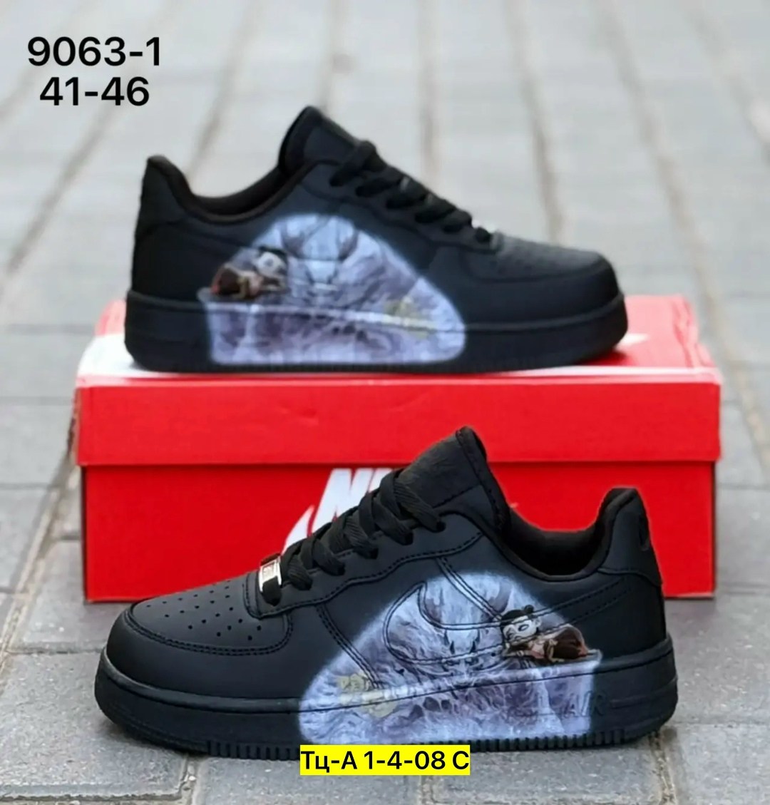 кроссовки,мужской кроссовки,кросcовки nike air force 1,кроссовки черные,кроссовок