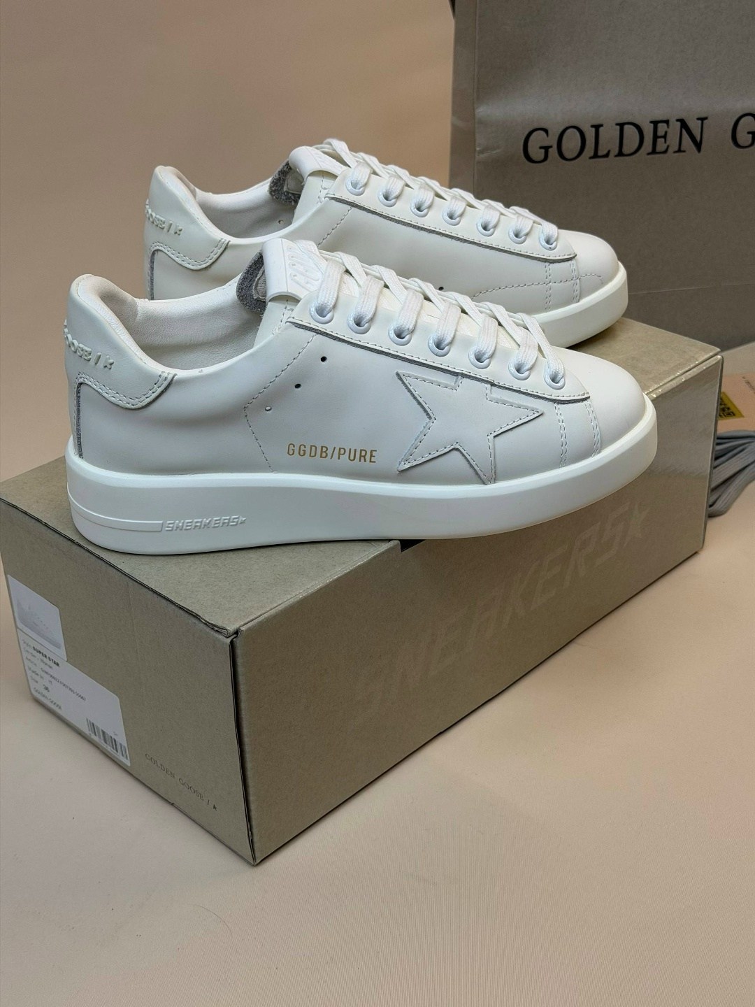кроссовки golden goose,,golden goose pure star white sneakers,кроссовки golden goose wmns purestar optic white,golden goose sneakers