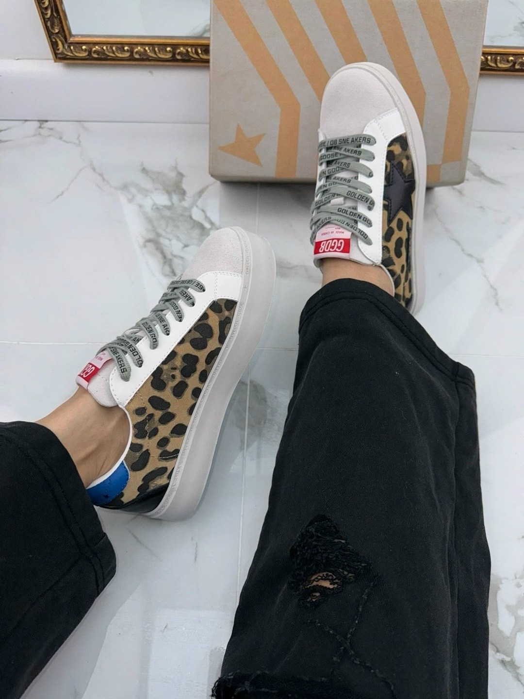,кеды golden goose,golden goose кроссовки,кроссовки golden goose леопард,леопардовые кеды
