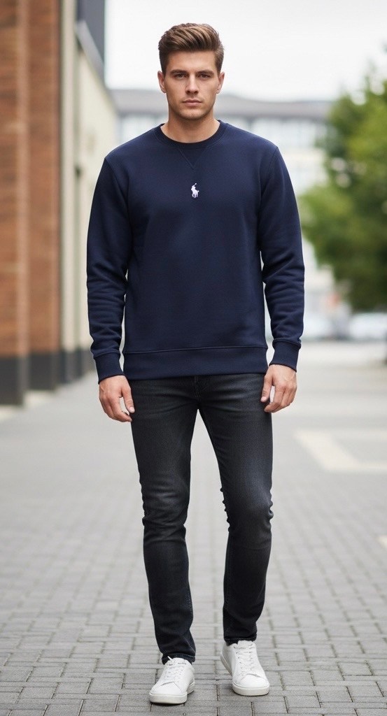 мужской свитшот,свитшот polo ralph lauren,синий свитшот,кофта поло,jacob sartorius sweatshirt