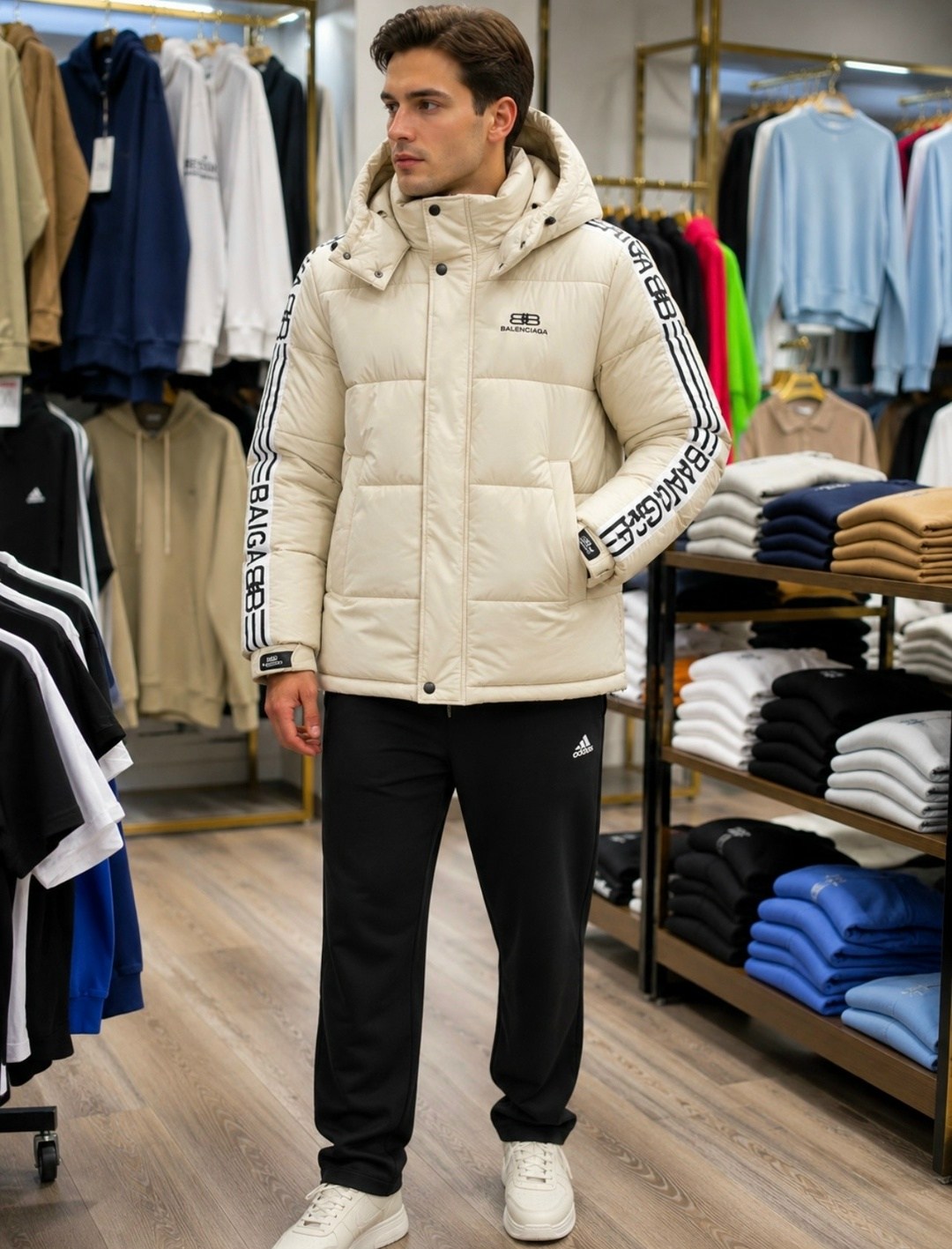 зимние куртки,пуховик мужской adidas helionic бежевый,куртка для мужчин,куртка для мужчин синтепон,куртка adidas