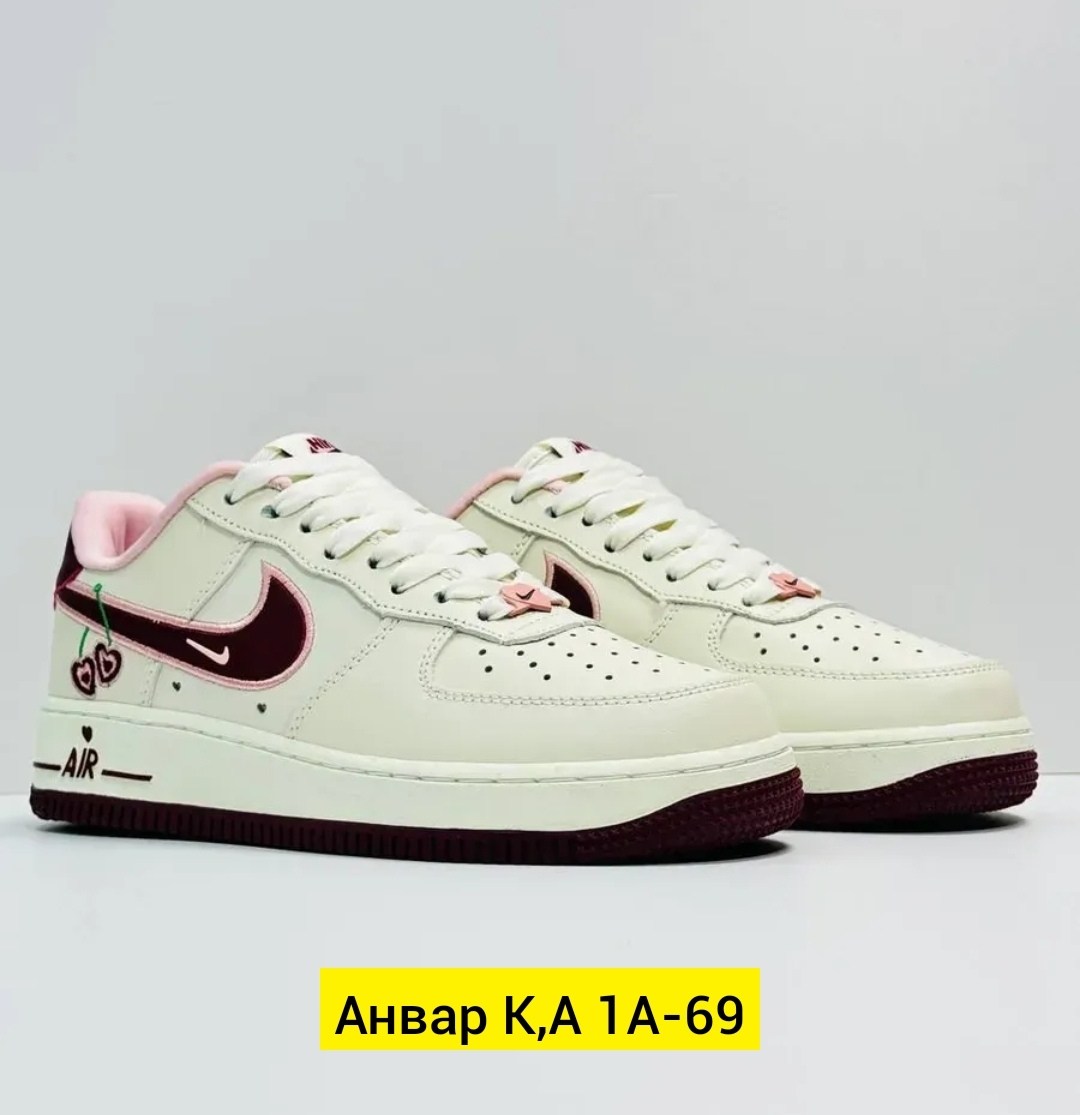 кроссовки air force 1 cherry low valentine's day,кроссовки,кроссовки nike air force,кросcовки nike air force 1,кроссовки air force 1 low форсы