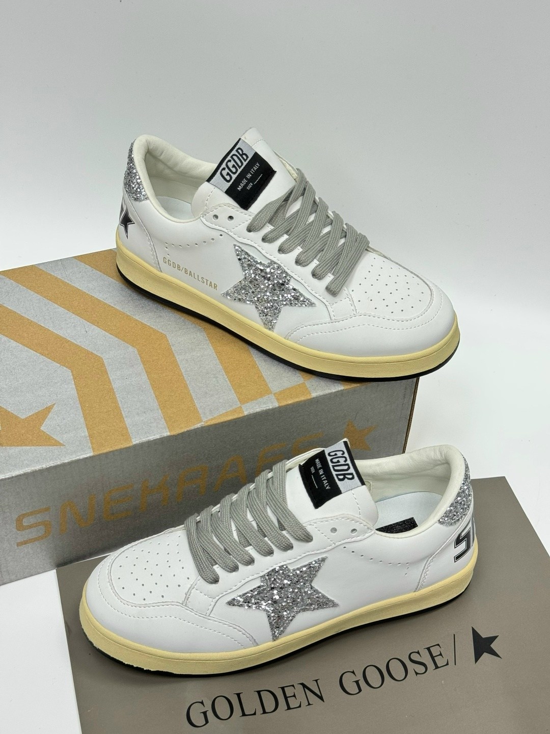 кроссовки golden goose,кроссовки golden goose ball star,кроссовки golden goose женские,кроссовки golden goose wmns ballstar milk gold кремовый,низкие кожаные кроссовки ballstar 12164 golden goose муль