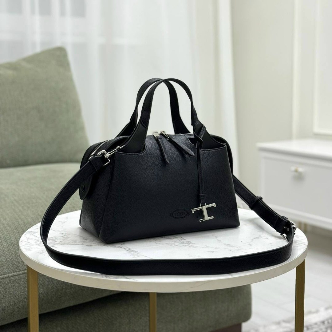 сумка женская,сумка,классическая сумка-тоут из кожи tods,сумка женская брендовая,сумка tod's натуральная кожа 37-21