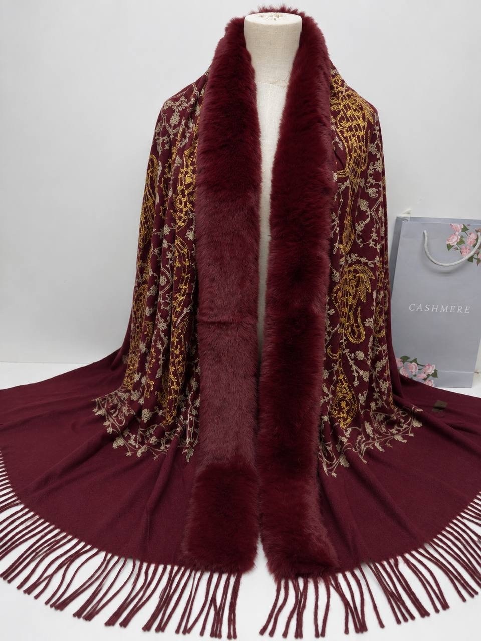 палантин cashmere двухсторонний,палантин теплый,палантин женские,теплые шарфы,палантин кашемир
