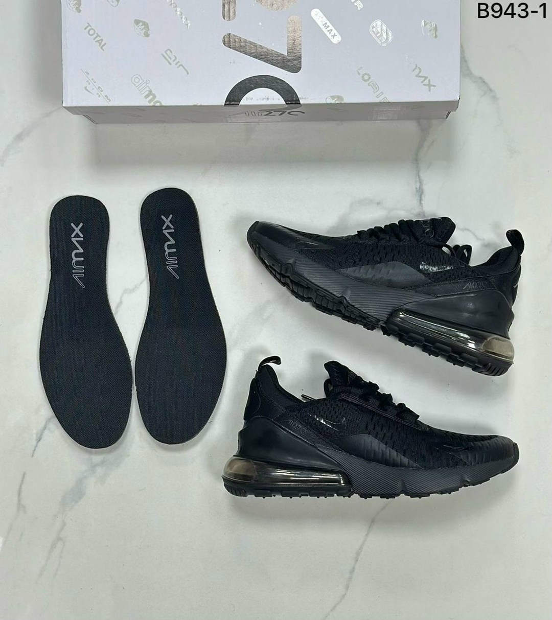 nike air max 270 triple black,кроссовки,кроссовки nike air max 270,nike air max 270,кроссовки найк