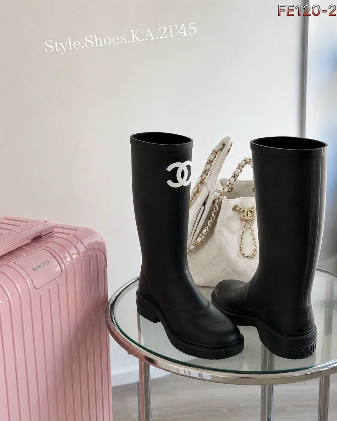 резиновые сапоги chanel,резиновые сапоги шанель,сапоги chanel,женские резиновые сапоги chanel,сапоги резиновые