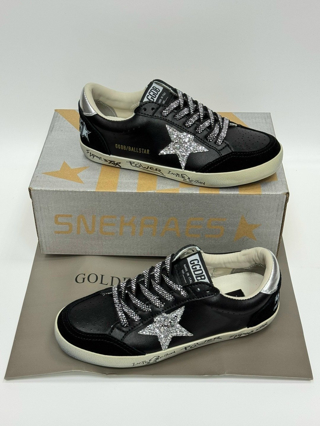 golden goose кеды hi star на платформе черный,,кеды golden goose, женская,golden goose кеды super-star черный