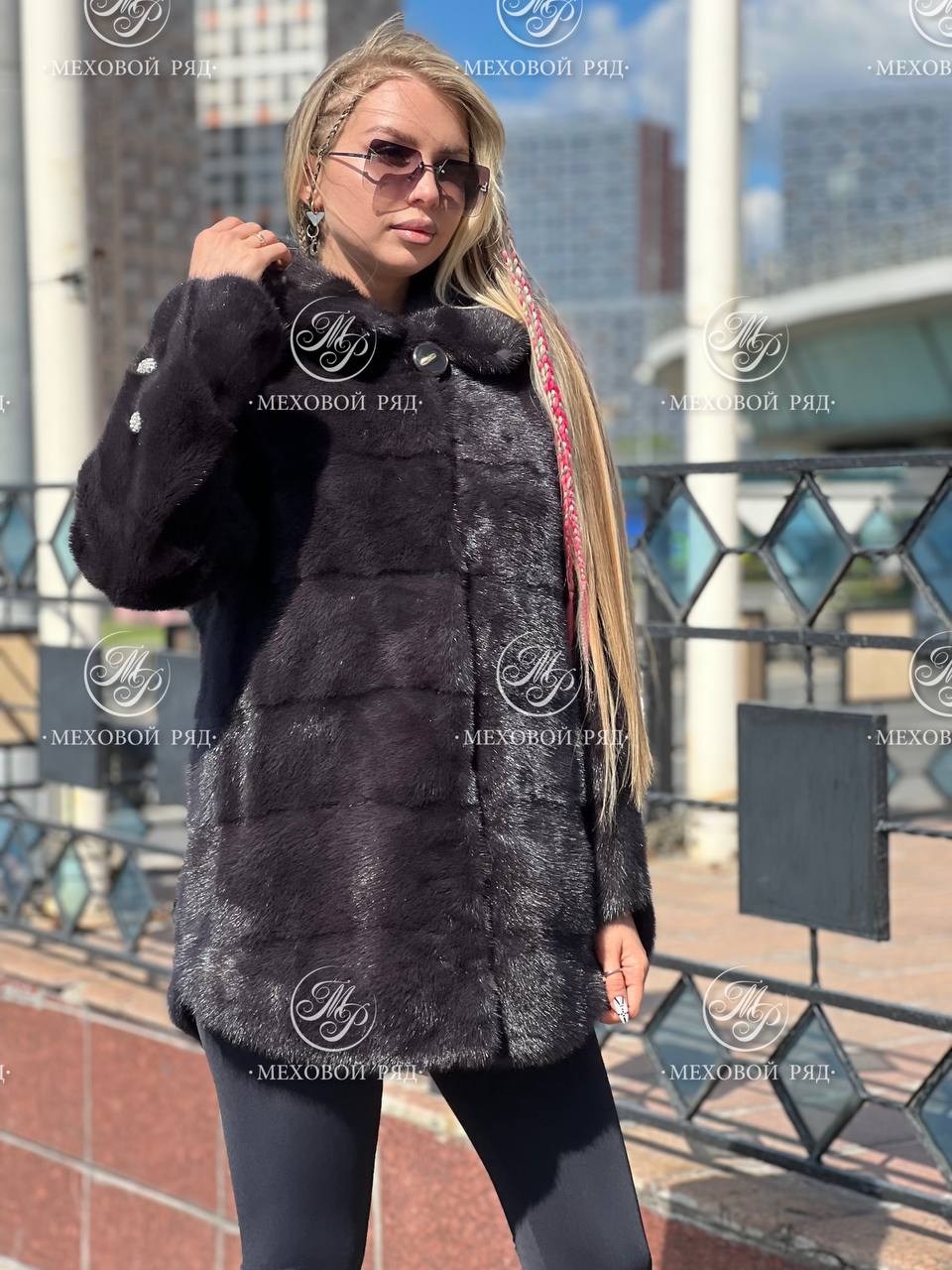 норковая шуба автоледи,норковая шуба,норковая шуба с капюшоном,черная норковая шуба,шуба с капюшоном