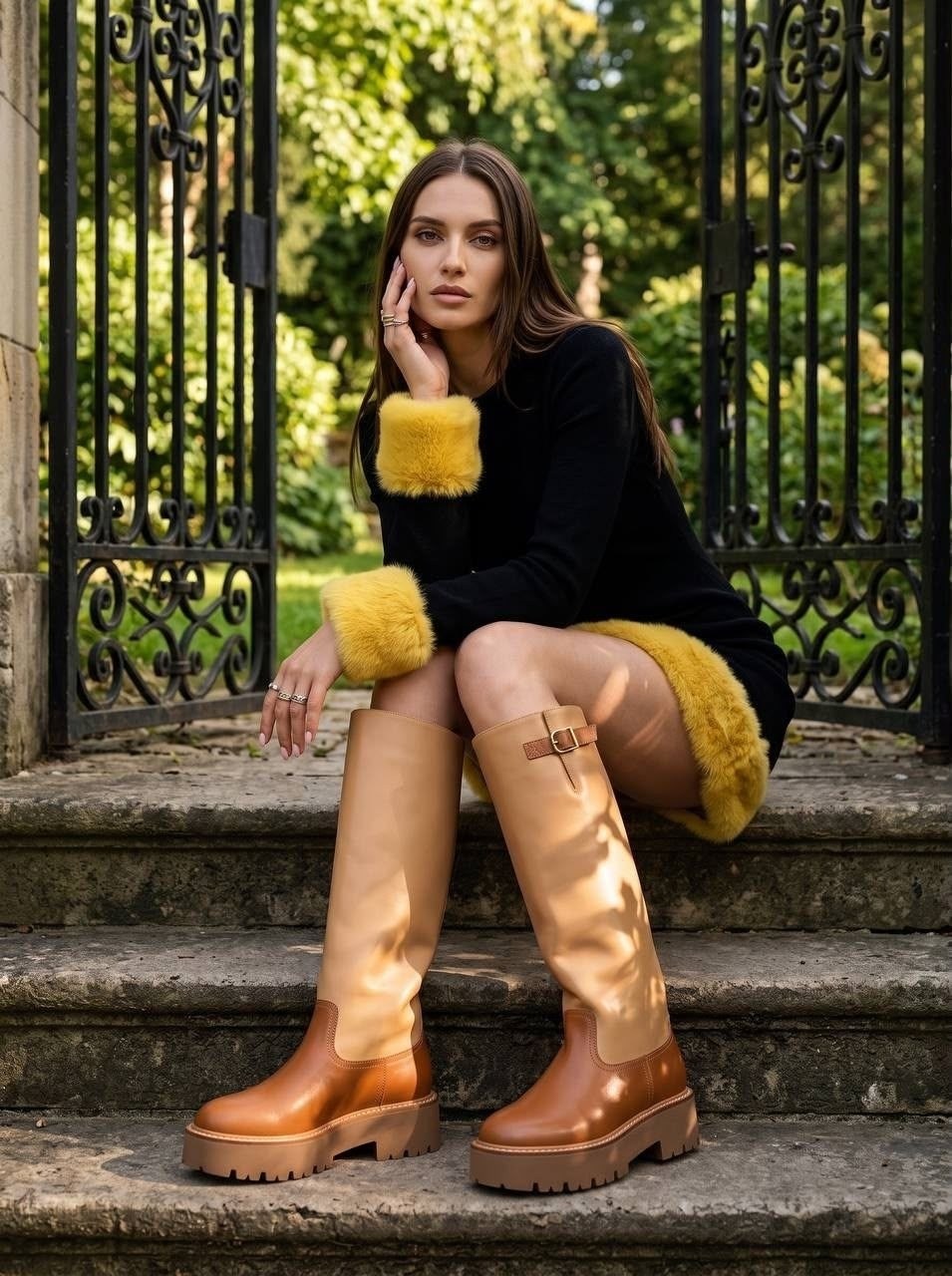 сапоги celine,сапоги кожаные celine,женские сапоги,,сапоги кожаные