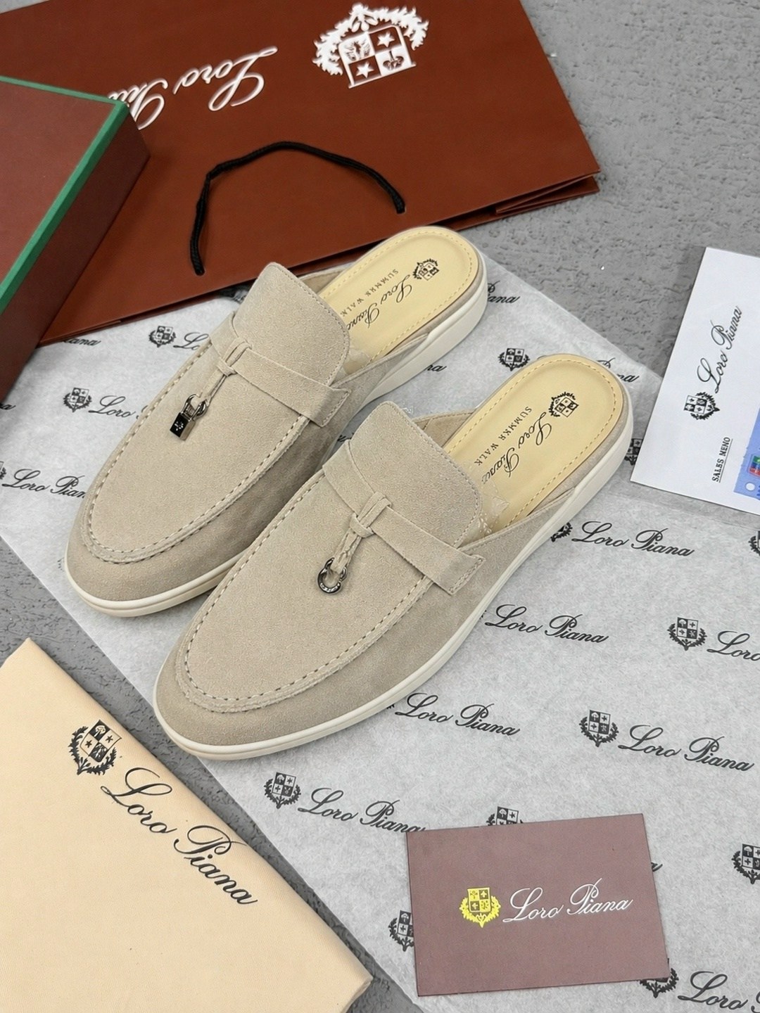 ,мюли loro piana,сабо loro piana,лоферы loro piana,сабо мужской loro piana бежевый замша размер 43