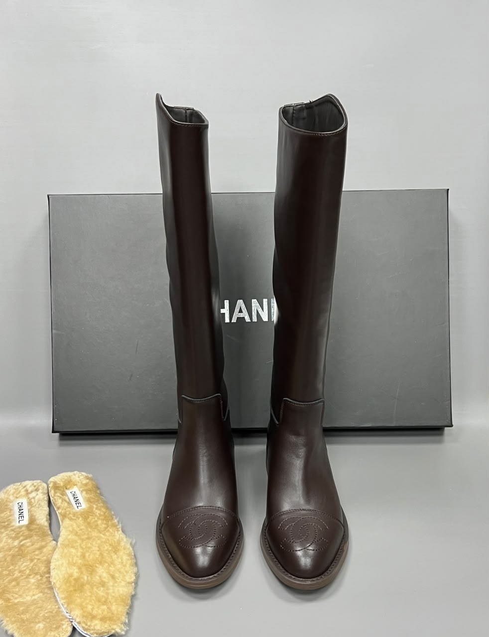 сапоги chanel,женские брендовые кожаные сапоги chanel premium,сапоги,сапоги шанель,