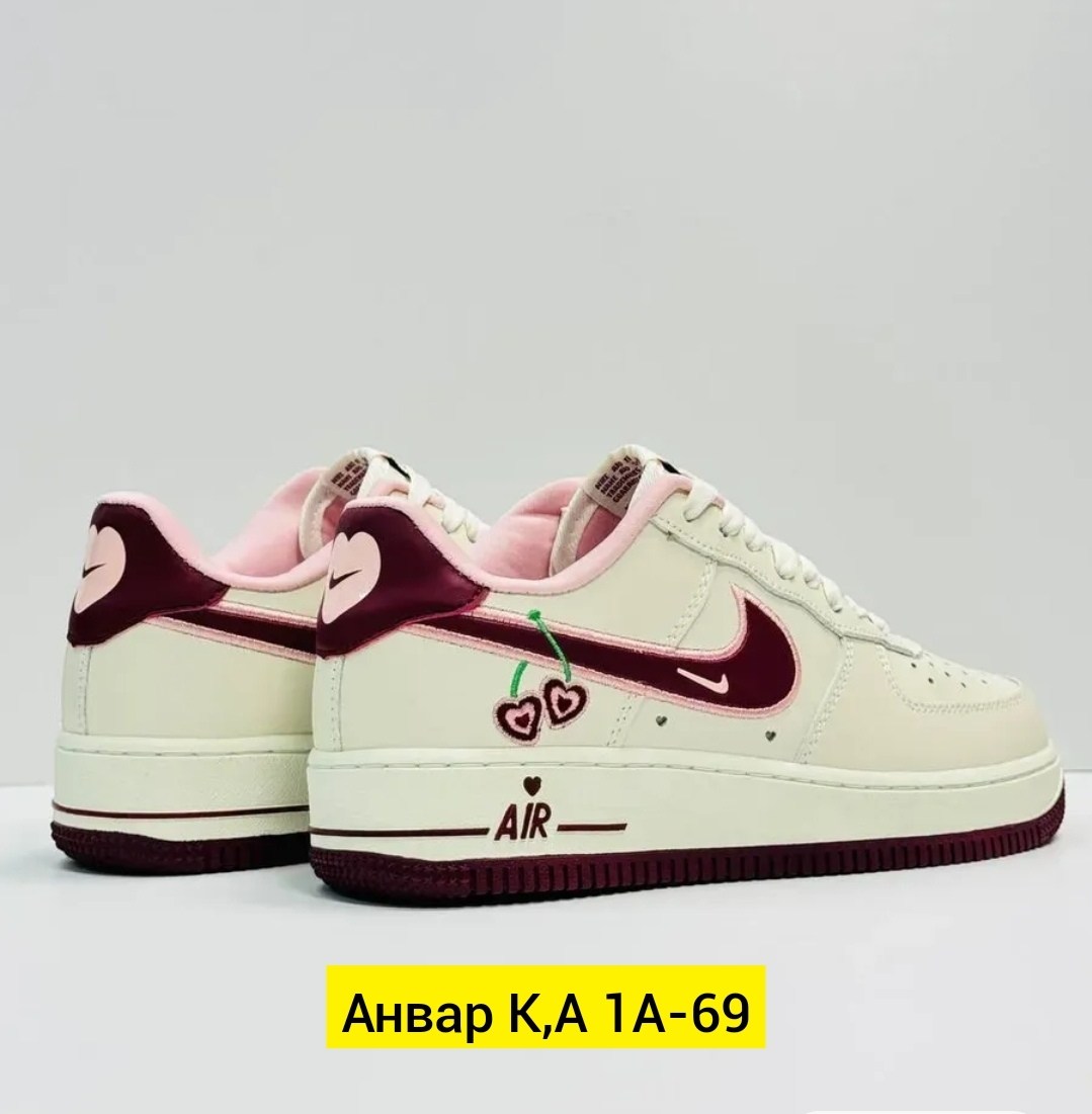 кроссовки air force 1 cherry low valentine's day,кроссовки,кроссовки nike air force,кросcовки nike air force 1,кроссовки air force 1 low форсы