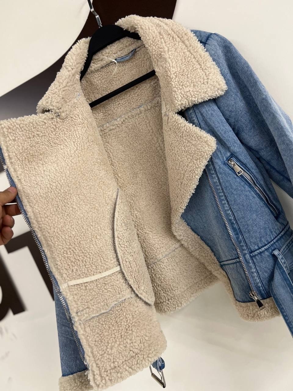 дубленка джинсовая,куртка джинсовая утеплённая konessstyle,дубленка женская джинсовая осень короткая авиатор модная matvienko,женская джинсовая куртка с меховой подкладкой,джинсовая куртка с мехом из