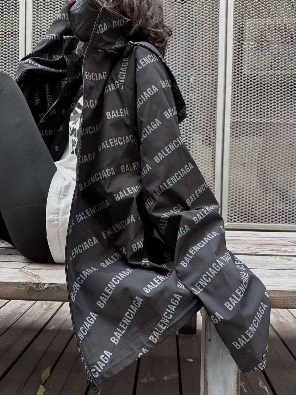 комплект верхней одежды balenciaga,баленсиага кристобаль,balenciaga windbreaker,уличная куртка
