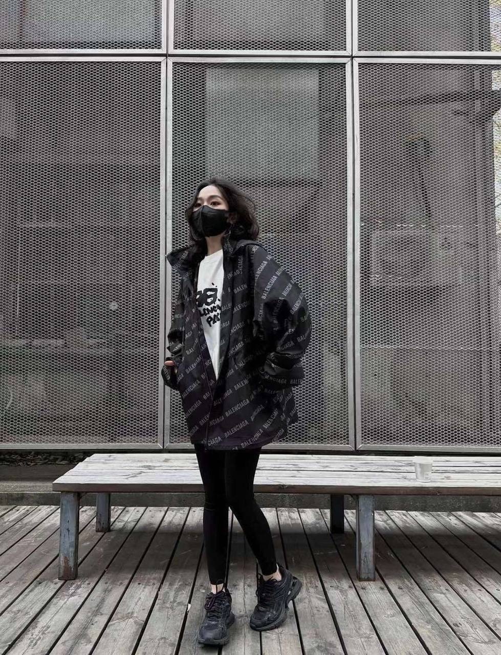 комплект верхней одежды balenciaga,баленсиага кристобаль,balenciaga windbreaker,уличная куртка