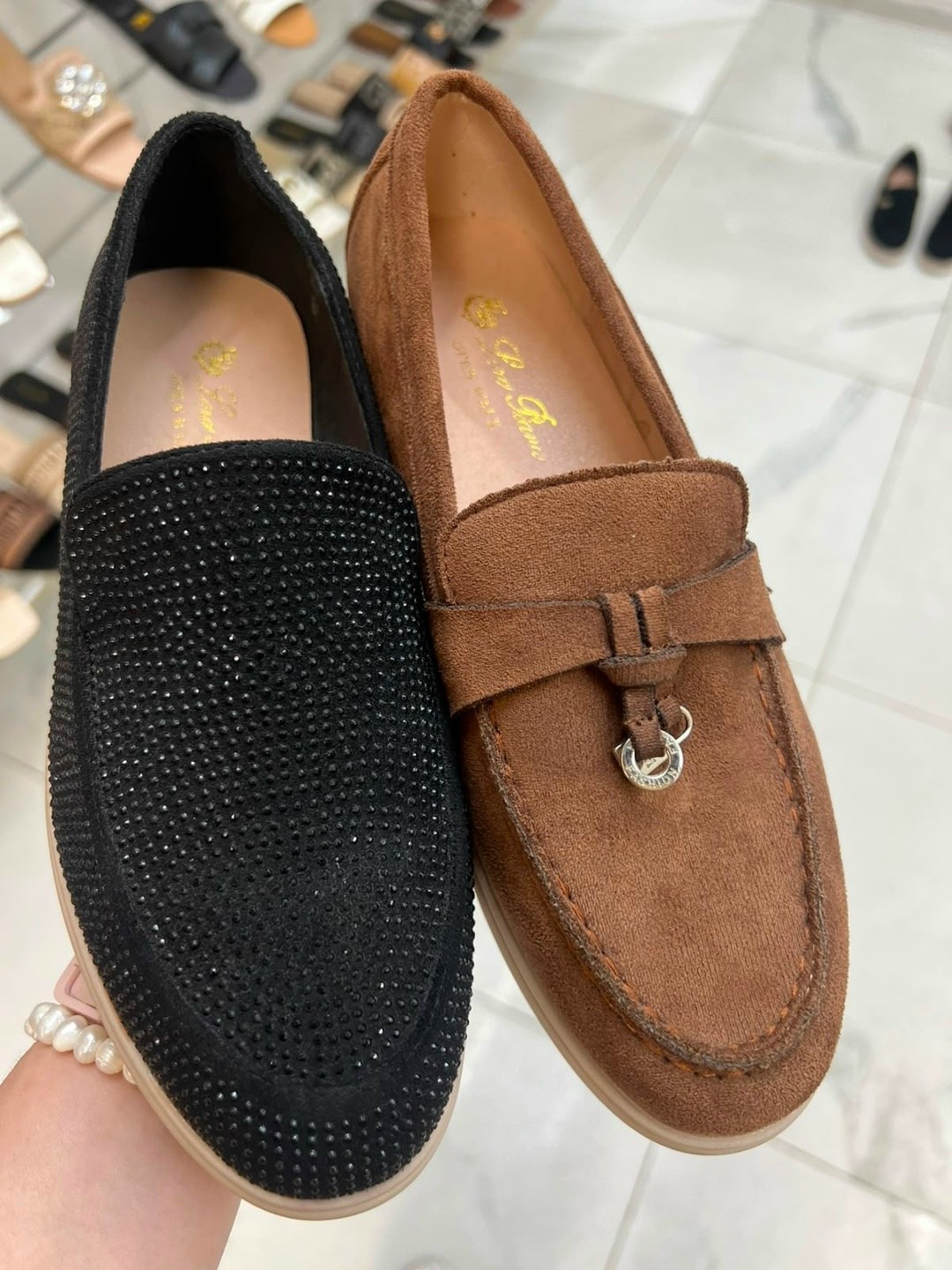 ,лоферы loro piana,бежевые лоферы,женские замшевые лоферы,лоферы женские