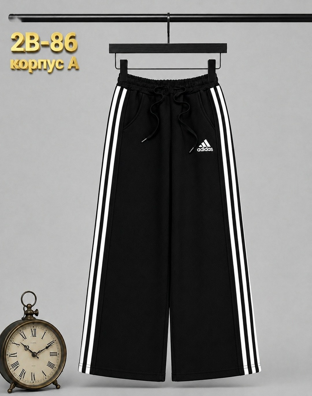 адидас штаны широкие,адидас штаны,спортивные брюки adidas sportswear essentials 3-stripes черный,штаны adidas,спортивные брюки adidas