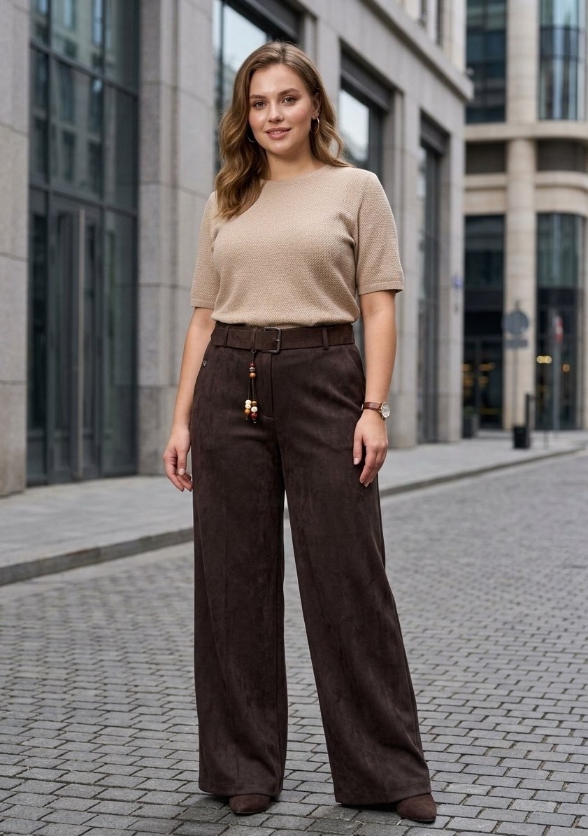 брюки rumoda 2251 черный,женские брюки,широкие брюки,брюки модные,брюки бананы вельветовые