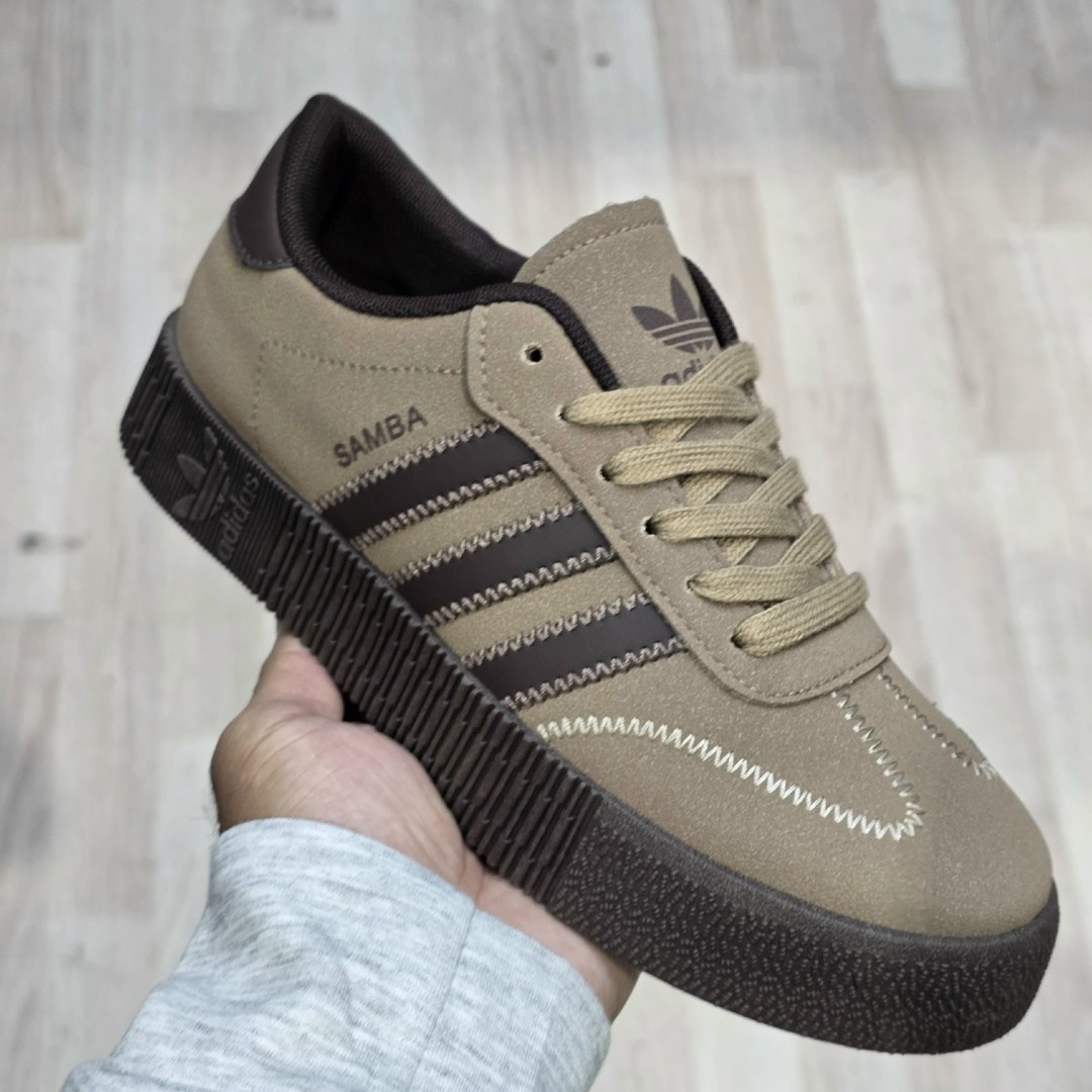 ,кроссовки adidas samba rose на высокой подошве, женская,кеды замша,женские кеды