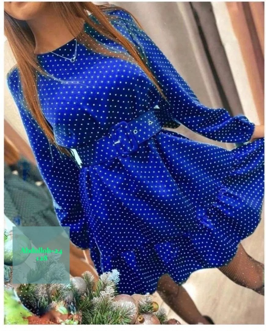 платье женская,платье с поясом,платье, платье,платье женское летнее в горох